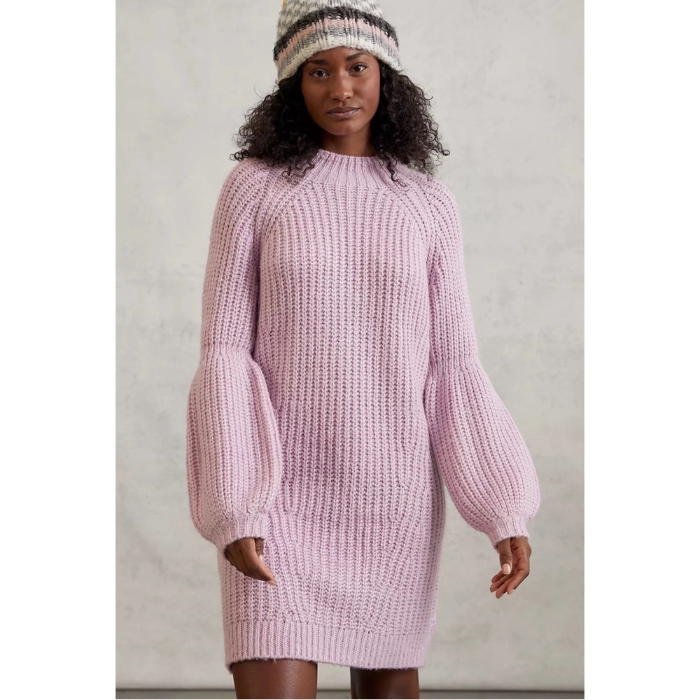 Anthropologie Allison Melia Sweater Tunic Dress - Picture 1 of 11
